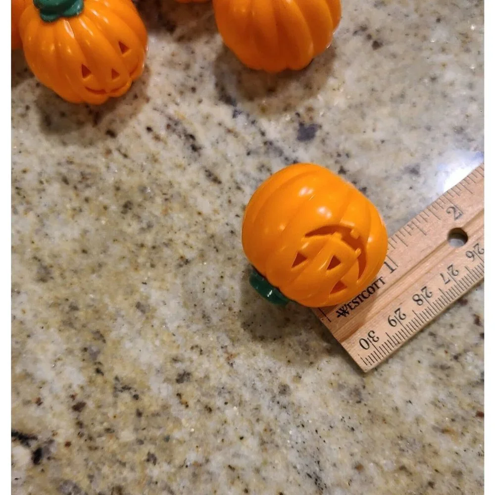 Halloween String Light Jack O Lantern Covers lot of 20 Cut Out Faces and Fuses